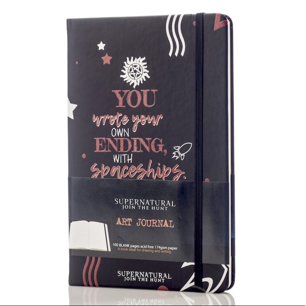 NWOT Supernatural Dean Winchester Art Journal